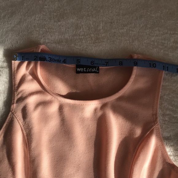 Cute Blush Pink Sleeveless Peplum Top ๐ - Picture 7 of 9